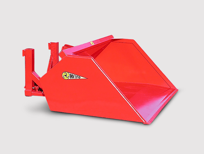 Wifo 88" HD Tine-Mount bucket, 60 cf, 1 cylinder