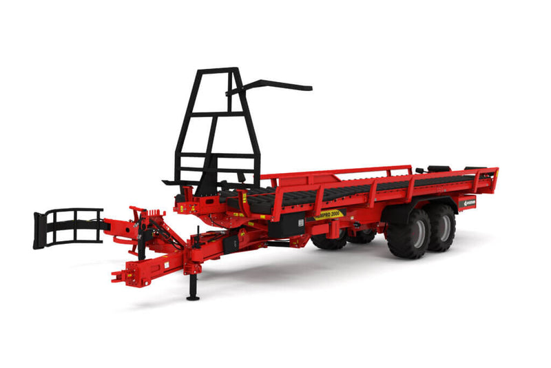 Anderson RBMPRO-2000 20-bale trailer, with brakes