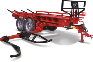 Anderson TRB-1000 10-bale trailer, max 5'6" diameter