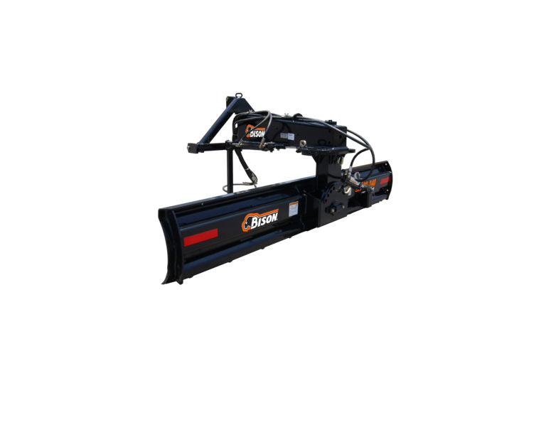 Bison MEDIUM, Cat II, mechanical link angle/tilt/offset, 17" blade, 3" pin, 6" edge, 50-80 hp