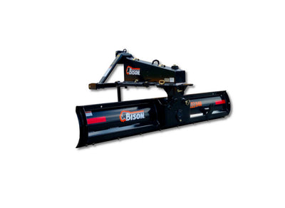 Bison UTILITY, Cat I, pinset or hydr angle, bolted offset/tilt, 16" blade, 2 5/8" pin, 6" edge, 30-55 hp