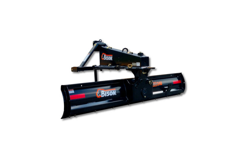 Bison UTILITY, Cat I, pinset or hydr angle, bolted offset/tilt, 16" blade, 2 5/8" pin, 6" edge, 30-55 hp