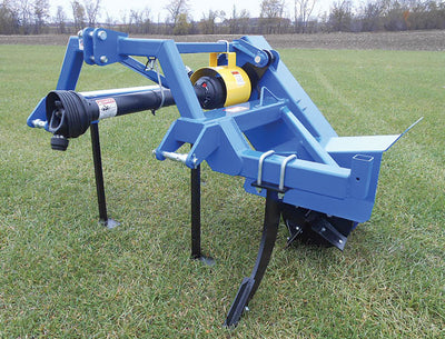 Remlinger Center-cut ditcher, Cat 2-3, banded belt drive, cuts to 12" deep, 4 blades, ripper point, 540 PTO