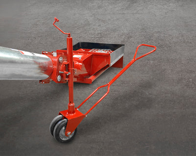 Sudenga Caster wheel jack, for easier moving, especially with hopper, with long handle, SPECIFY 10",12",13",14"