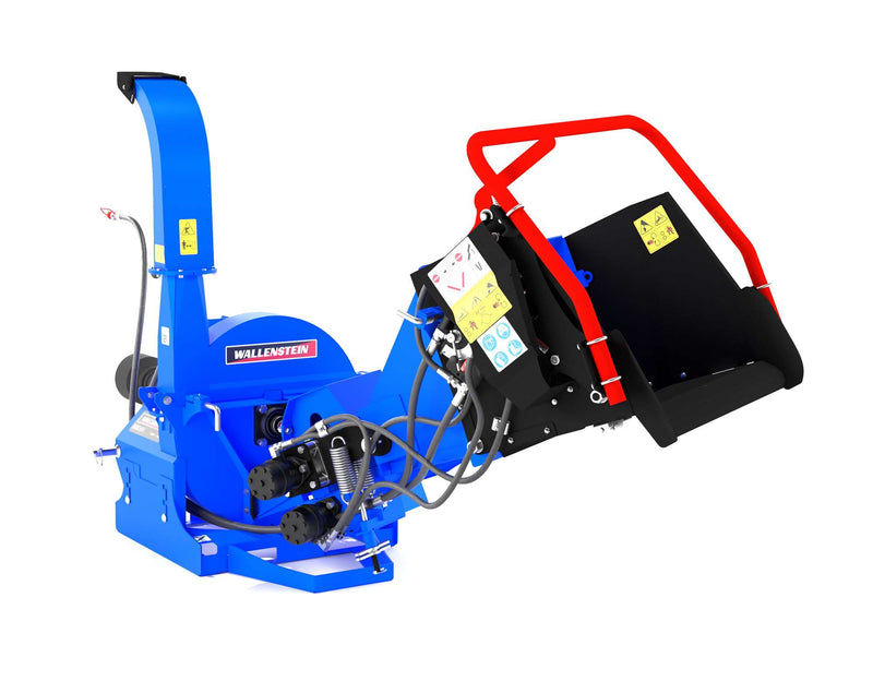 Wallenstein CHIPPERS, 3-Point, Dual Hydraulic Roller Hopper