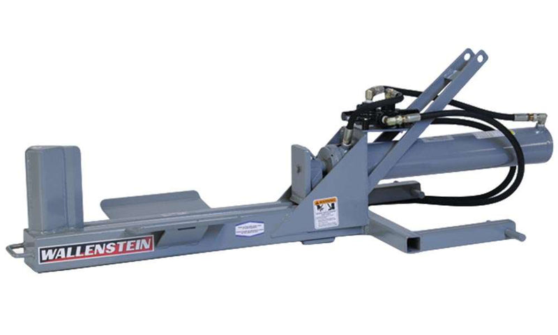 Wallenstein Horizontal, 4"x24" cyl, 20-ton, w/hoses & tips, auto return, open center