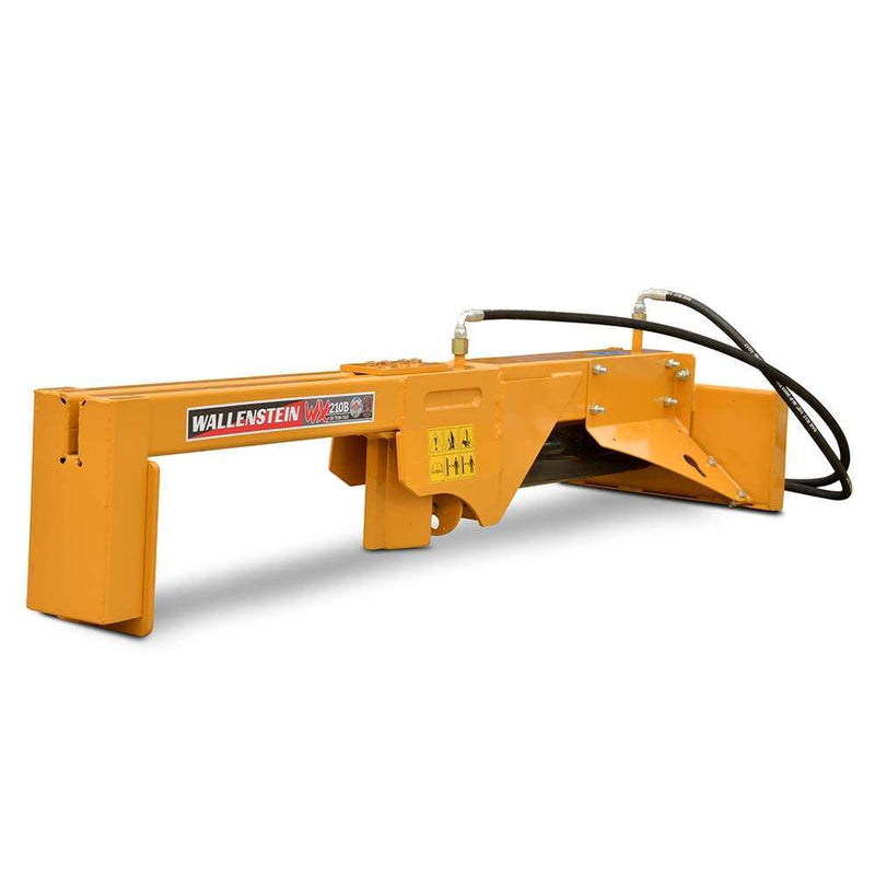 Wallenstein Inverted Horizontal, 4" Cylinder, 20-ton, inverted to lift/split,stack for mini skidsteer mount