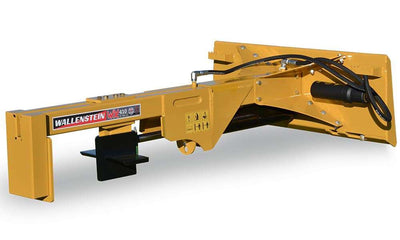 Wallenstein Inverted horizontal, 4"x24" cyl, 20-ton, inverted to lift/split/stack, w/hoses & flat tips