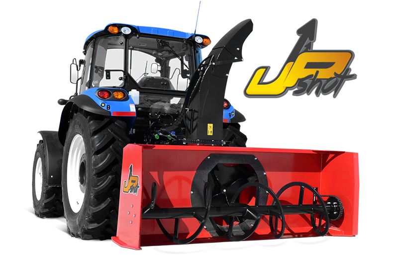 Wifo 60" Blower, 24" high, 14" x 1/4" flighting, 22"x8" fan, 60H chain, Cat 1-2, for 20hp+