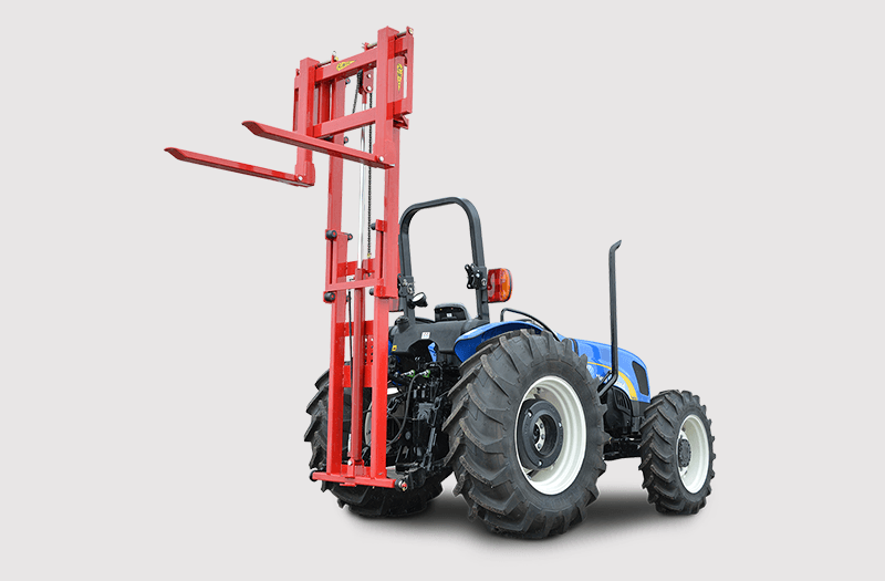 Wifo H240/2000 Double chain, 4400# capacity, 94" lift, Cat II