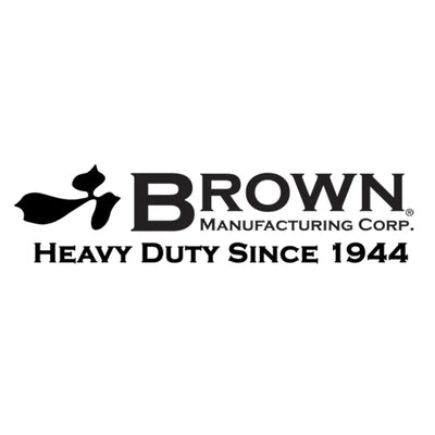 Brown All models - 3/16" round back deck, 130hp gearbox, slip clutch, Cat II hitch, 1/2"x4" blades, stump jumper
