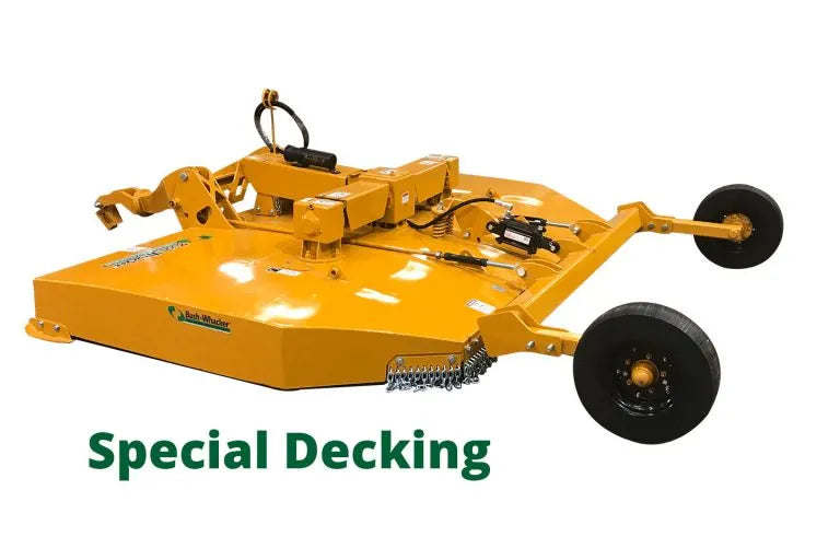 Bush-Whacker Dual wing wheels, w/laminated tires, ST120