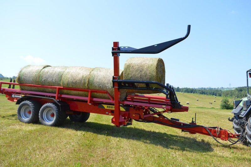 Anderson RBM-1400 14-bale trailer, max 6' diameter