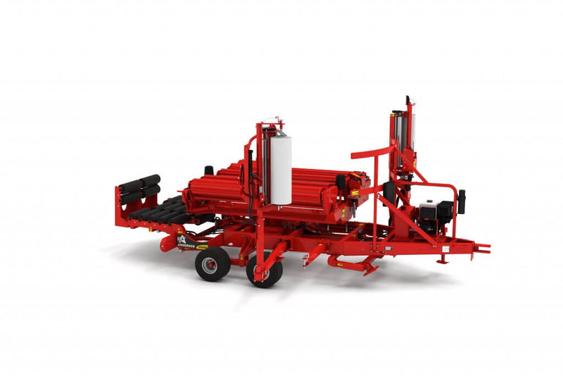Anderson 800 HS King, for bales up to 6' long, auto remote control, 13hp Honda