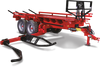 Anderson TRB-1000 10-bale trailer, max 5'6" diameter
