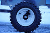 Bauman 430T Trailed spreader, 4 cf capacity, 30" spread width, wheel driven