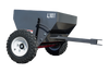 Bauman 430T Trailed spreader, 4 cf capacity, 30" spread width, wheel driven