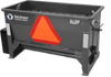 Bauman 640P Spreader, 6.25 cf capacity, 40" spread width, 3-point, PTO drive