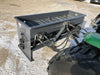 Bauman 960H Spreader, 9 cf capacity, 60" spread width, 3-point, hydraulic variable-speed drive, hoses