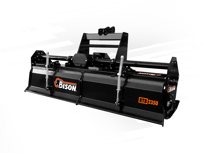 Bison 8-Foot Medium Tiller (93"), 54 blades, for 70-80 hp