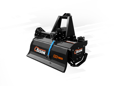 Bison 3.5-Foot Compact Tiller (40"), For 15-30 hp