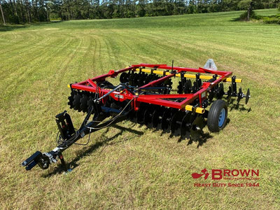 Brown 9'1" Tandem disc, 24 22" notched discs, 9" spacing