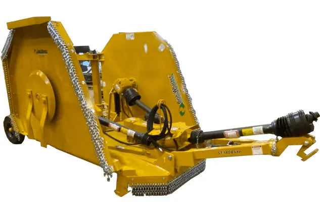 Bush-Whacker Double curtain chain guards, front & rear, (single chain guards are standard), ST180
