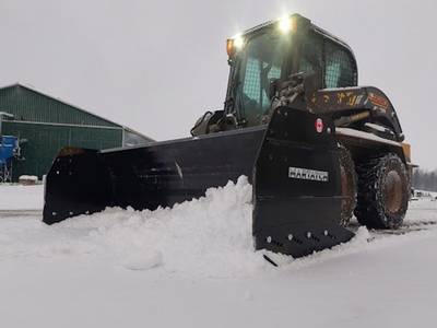 Martatch x 34" Medium, rubber edge, AR400 skid shoes, mount, 40-90 hp SP144X34
