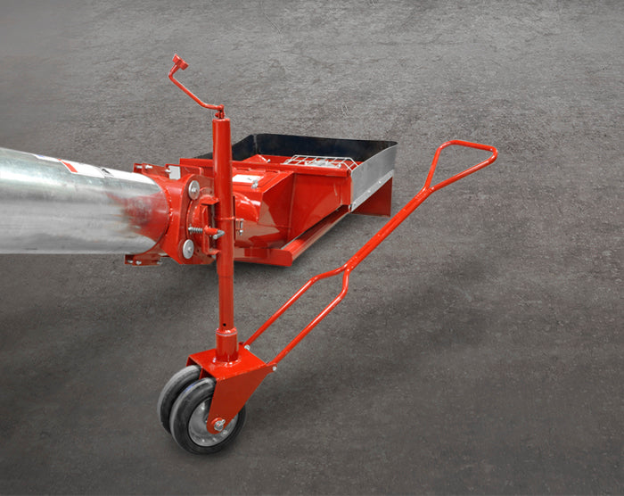 Sudenga Caster wheel jack, for easier moving, especially with hopper, with long handle, SPECIFY 10",12",13",14"