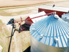 Sudenga 10" x 76' Auger package, 7000 bu/hour, scissor lift, hinged hopper, 540 CV-PTO, jack, tires