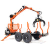 Wallenstein LXT115 11'6" Boom, 11500# capacity, highway trailer, towable self contained