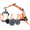 Wallenstein LXT115 11'6" Boom, 11500# capacity, highway trailer, towable self contained