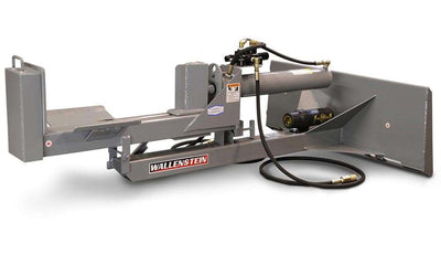 Wallenstein Pivoting hort/vert, 4"x24" cyl, 20-ton, auto-return valve, w/hoses & flat tips