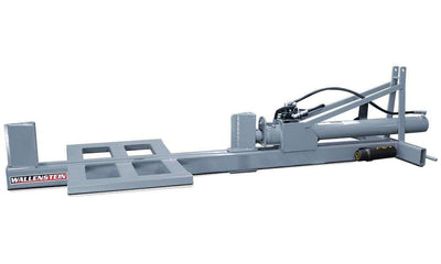 Wallenstein Long horizontal, 4.5"x48", 25-ton, w/hoses & tips, auto return, open center