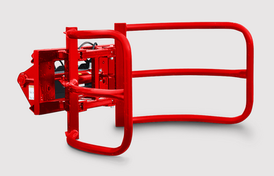 Wifo Wrapped Round Bale Handlers, 1/4" tube arms, greaseable pivots, HD 3 1/2" cylinder, 2500 lb cap.
