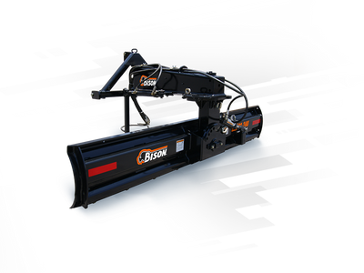 Bison MEDIUM, Cat II, mechanical link angle/tilt/offset, 17" blade, 3" pin, 6" edge, 50-80 hp