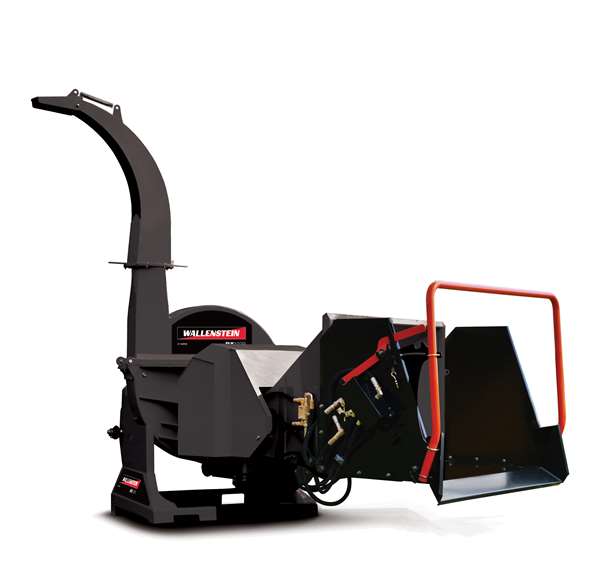 Wallenstein BX102R Chipper, 10" capacity, 540 PTO, Cat II hitch, 4 knives, bed knife, for 65-150hp