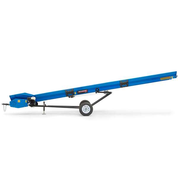 Wallenstein CT24B 24'Self Contained firewood conveyor, towable, 118CC Honda Motor