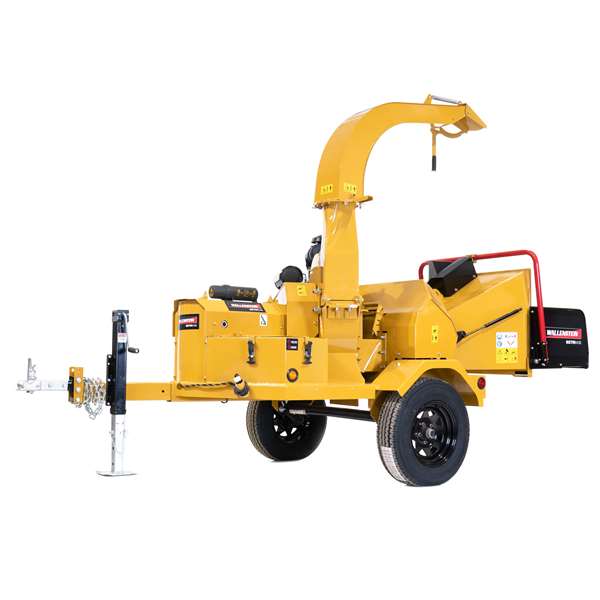 Wallenstein BXTR6438 Commercial Chipper, 7" capacity, 35hp Kohler engine, dual rollers, P3 Intellifeed