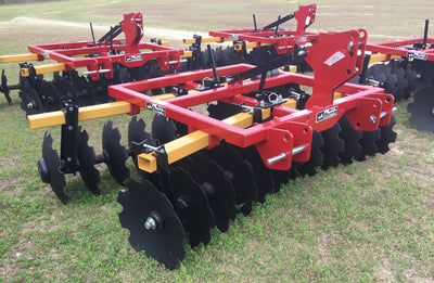 Brown laminated tire, 2"-12" cut height, rubber deflector, 2" capacity, overall width 6" wider than cut width