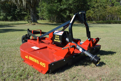 Brown 7' Round Back, #6 540 PTO, 17,803 fpm, Cat II hitch, 2" capacity, 50+ hp