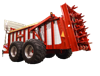 Hagedorn 8610, 740 bu heaped (594 cf level), 1000 1 3/4" PTO, seq valve, 20k hubs, 220+hp, 750/45R26.5 tires