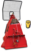 Wallenstein FX85R 8500# Winch, Cat 1-2 hitch, 165' ⅜" cable, Remote, shield, drawbar, sliders, 540 PTO 30-55 hp FX85R